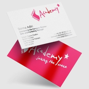Glossy Laminated Business Cards